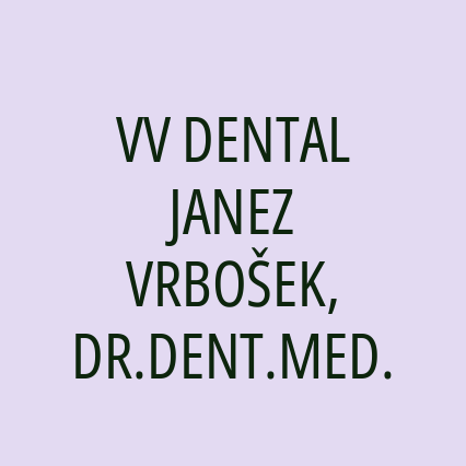 VV DENTAL JANEZ VRBOŠEK, DR.DENT.MED. - Logotip