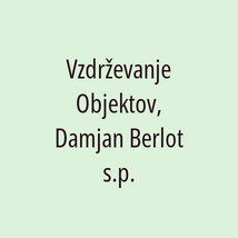 Vzdrževanje Objektov, Damjan Berlot s.p. - Logotip