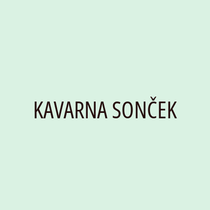 KAVARNA SONČEK