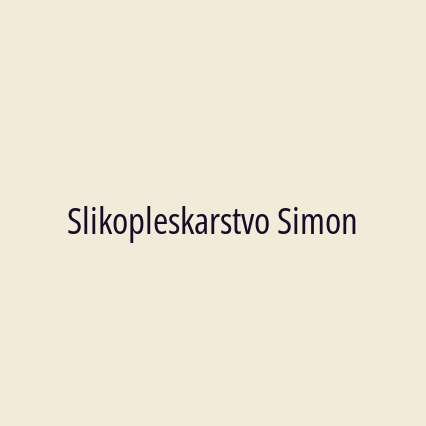 Slikopleskarstvo Simon