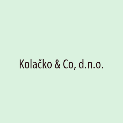 Kolačko & Co, d.n.o.