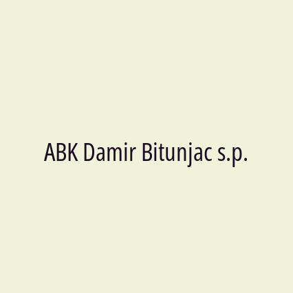 ABK Damir Bitunjac s.p.