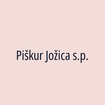 Piškur Jožica s.p.