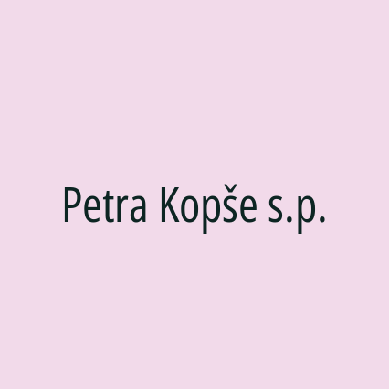 Petra Kopše s.p. - Logotip