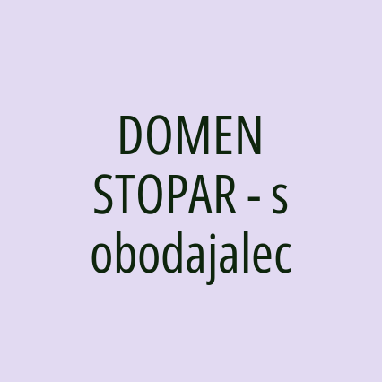 DOMEN STOPAR - sobodajalec