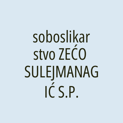 soboslikarstvo ZEĆO SULEJMANAGIĆ S.P.