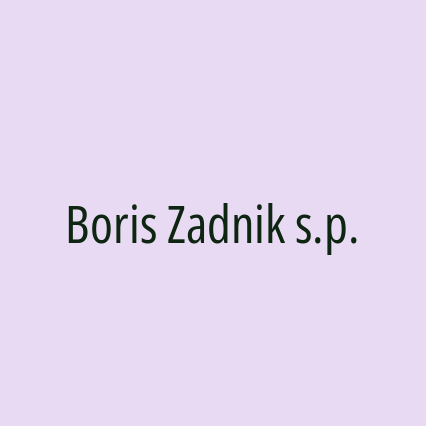 Boris Zadnik s.p.