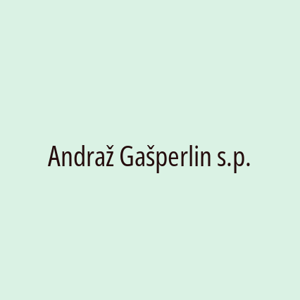 Andraž Gašperlin s.p.