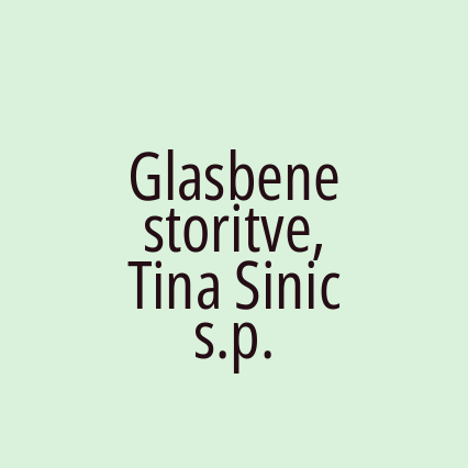 Glasbene storitve, Tina Sinic s.p.