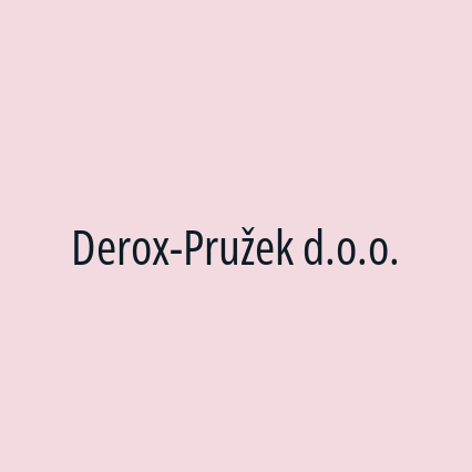 Derox-Pružek d.o.o.