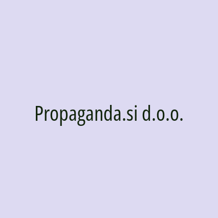 Propaganda.si d.o.o.