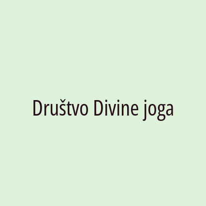 Društvo Divine joga