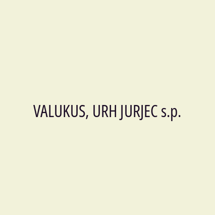 VALUKUS, URH JURJEC s.p.