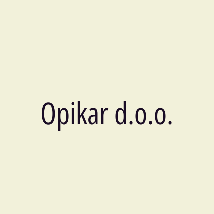 Opikar d.o.o.