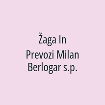 Žaga In Prevozi Milan Berlogar s.p. - Logotip