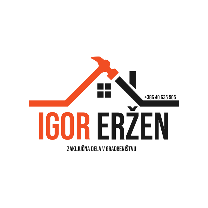 Zaključna dela v gradbeništvu Igor Eržen s.p. - Logotip