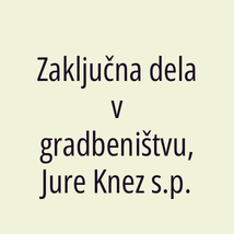 Zaključna dela v gradbeništvu, Jure Knez s.p. - Logotip
