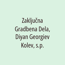 Zaključna Gradbena Dela, Diyan Georgiev Kolev, s.p. - Logotip