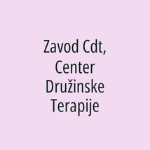 Zavod Cdt, Center Družinske Terapije - Logotip