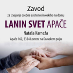 Zavod za izvajanje osebne asistence in oskrbo na domu - Lanin Svet Apače - Logotip