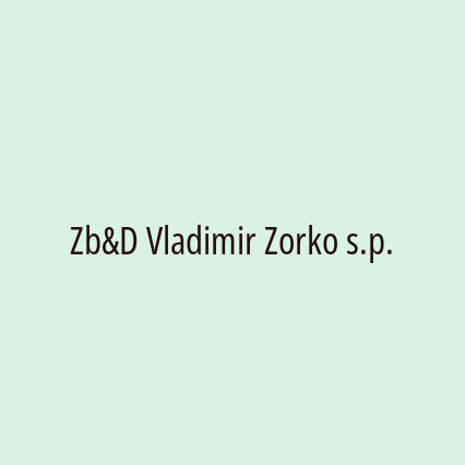 Zb&D Vladimir Zorko s.p. - Logotip