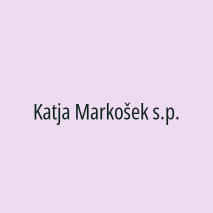 Katja Markošek s.p.