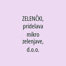 ZELENČKI, pridelava mikro zelenjave, d.o.o. - Logotip