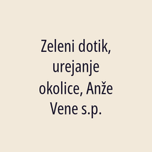 Zeleni dotik, urejanje okolice, Anže Vene s.p. - Logotip
