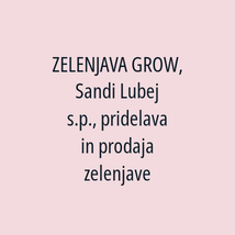 ZELENJAVA GROW, Sandi Lubej s.p., pridelava in prodaja zelenjave - Logotip