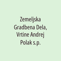 Zemeljska Gradbena Dela, Vrtine Andrej Polak s.p. - Logotip