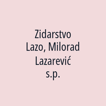 Zidarstvo Lazo, Milorad Lazarević s.p. - Logotip