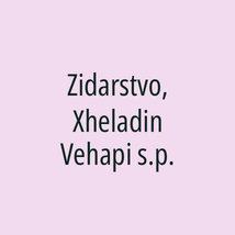 Zidarstvo, Xheladin Vehapi s.p. - Logotip