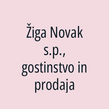 Žiga Novak s.p., gostinstvo in prodaja - Logotip