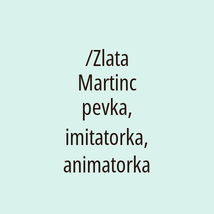 /Zlata Martinc pevka, imitatorka, animatorka - Logotip