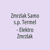 Zmrzlak Samo s.p. Termel - Elektro Zmrzlak - Logotip