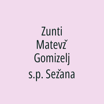 Zunti Matevž Gomizelj s.p. Sežana - Logotip