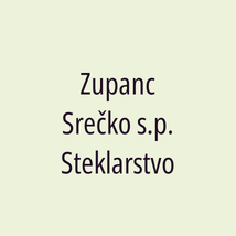 Zupanc Srečko s.p. Steklarstvo - Logotip