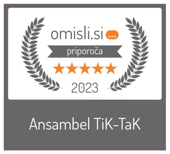 Ansambel TiK-TaK na Omisli.si - Ocena strank 5.0 od 3