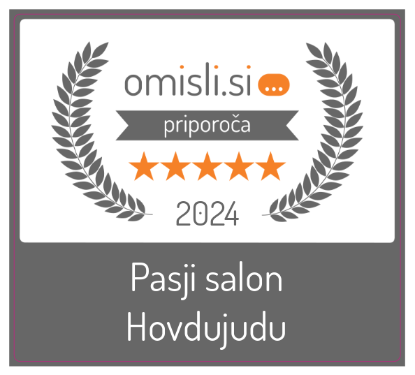 Pasji salon Hovdujudu na Omisli.si - Ocena strank 5.0 od 3