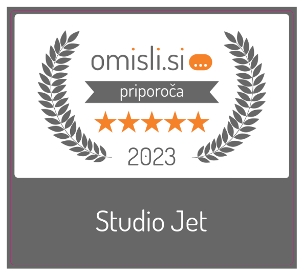 Studio Jet na Omisli.si - Ocena strank 5.0 od 3