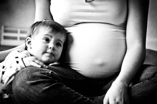 nosečniška fotografija z otrokom 4