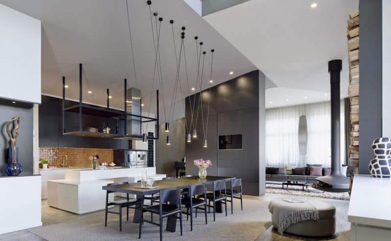 ideje za interier in notranje oblikovanje doma - modern stil 2