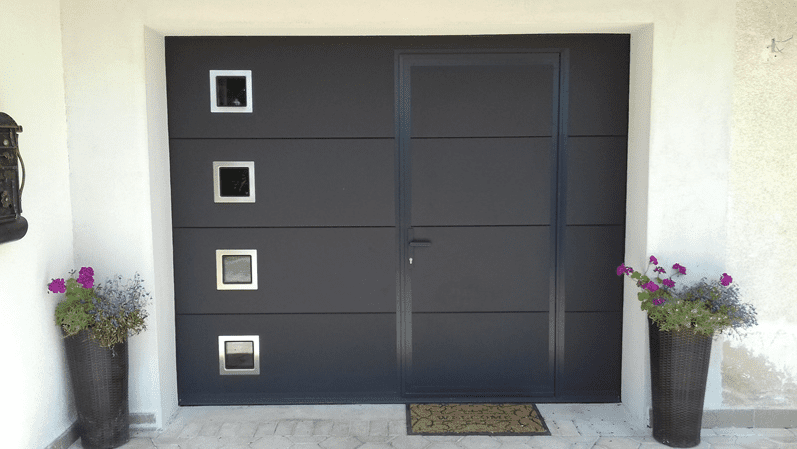 Avtomatska sekcijska garažna vrata by Kip Kop d.o.o.