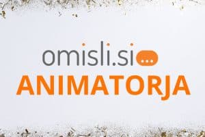 Omisli.si animatorja.