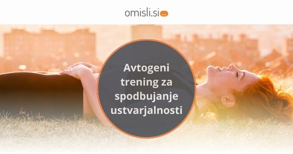 avtogeni trening, kreativnost, stres