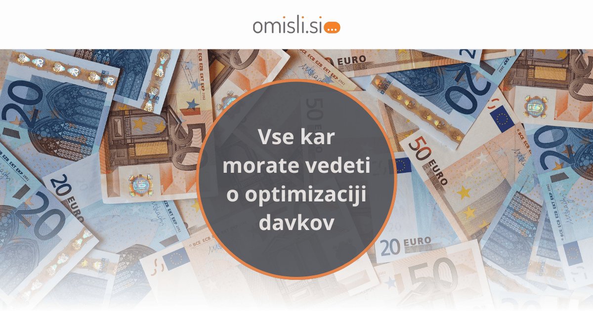 davčno svetovanje optimizacija davkov