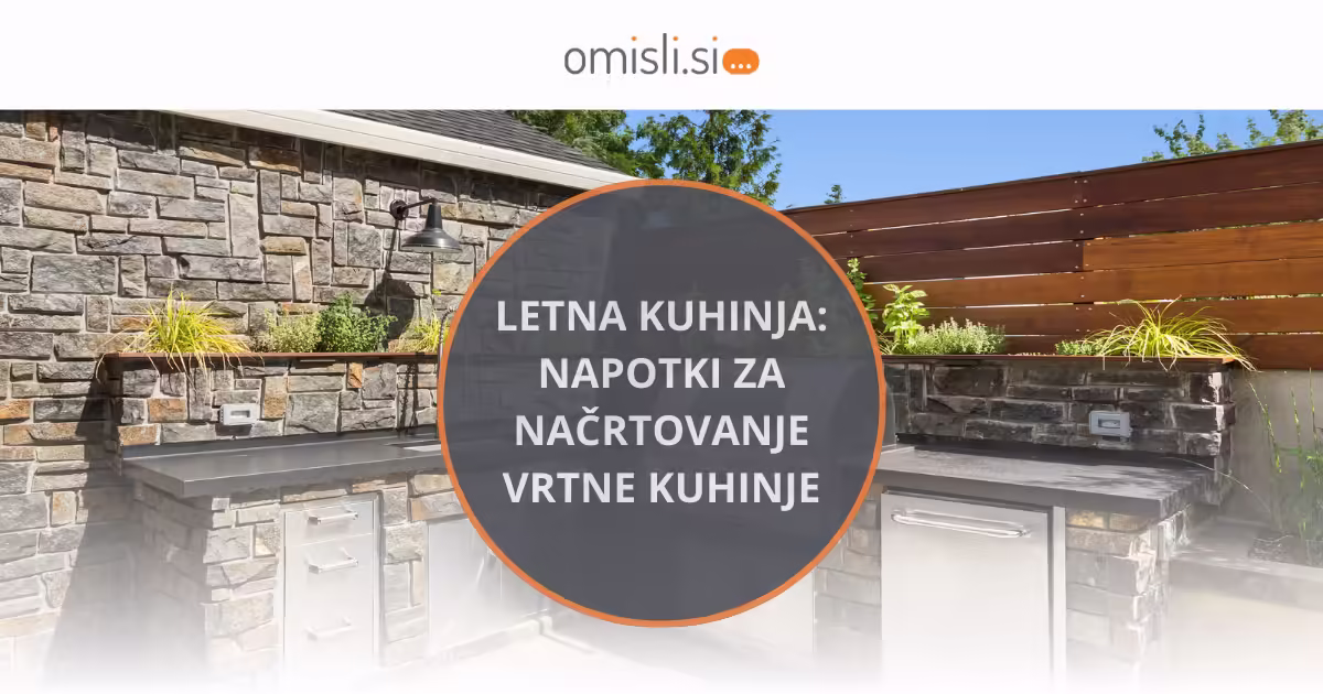 letna kuhinja vrtna kuhinja