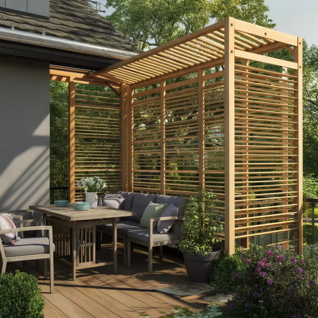 leseni brisole pergola terasa