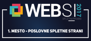 WEBSI Spletni prvaki 2017 - Poslovne spletne strani
